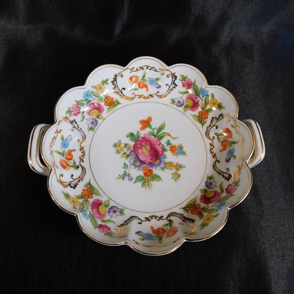 Noritake Floral Serving Dish # 22635 - Picture 1 of 7